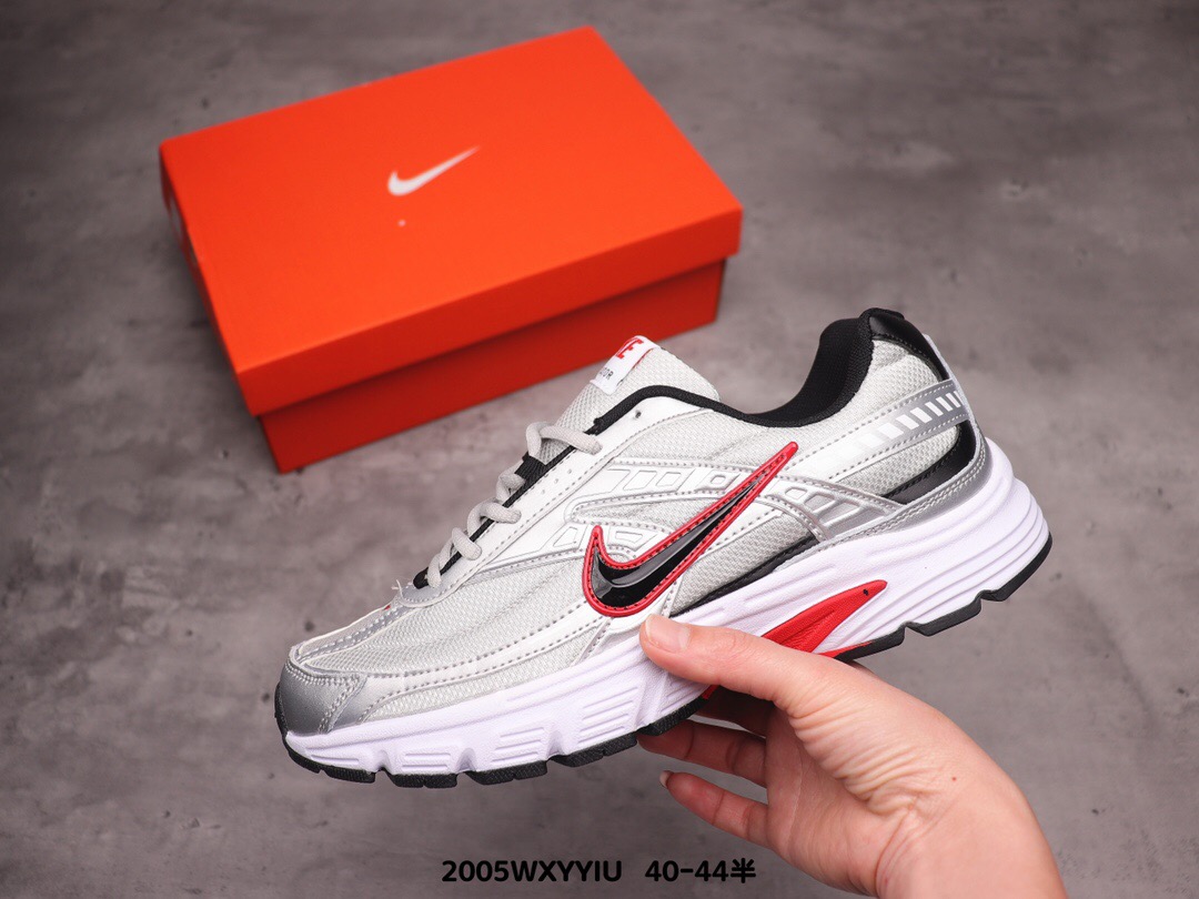 2020 Nike Initiator Running Silver Red Black Shoe